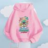 "GREETINGS" Graffiti Cartoon Printed Kids' Hoodie, Let Children Wear Personality-Filled Hip-Hop Playful Fashion Sense