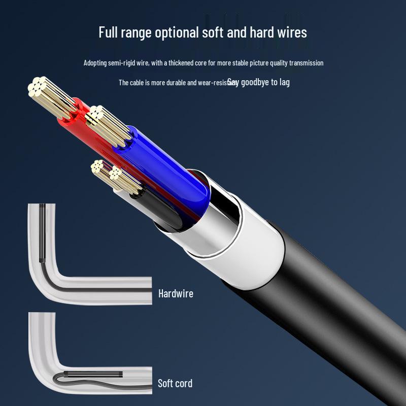 Apple & Android-Compatible Waterproof HD Endoscope Camera