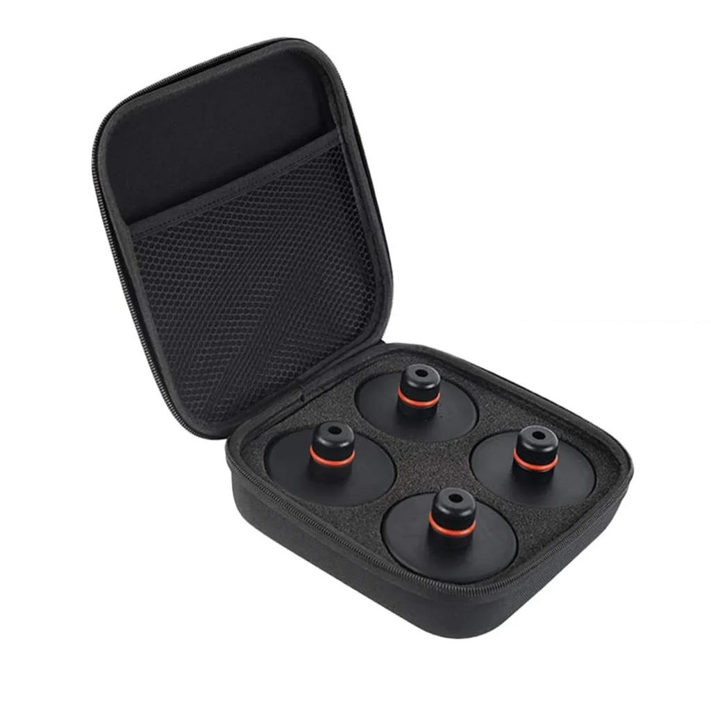 For Tesla Model 3/S/X Y Rubber Jack Pad Tool Chassis Jack Car Styling Accessories 4PCS Auto Black Jack Lift Point Pad Adapter