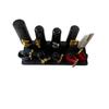 Saxophone and Clarinet Mouthpiece Display Rack for Alto, Tenor, and Soprano - Metal and Bakelite