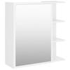 Moderner Minimalistischer Bad-Spiegelschrank Mit Aufbewahrung, Wandmontierter Make-up-Spiegelschrank, 62,5x20,5x64 Cm