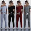 Stylish Ladies Womens Sweatshirt Tracksuit Set For Comfortable Running And Gym Wear