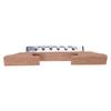 Jazz Guitar Bridge Electric Guitar Bridge Plate Guitar Part 6 String Wood Guitar Bridge for Electric Guitar Saddles