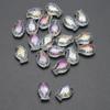 30Pcs Ocean Themed Crystal Glass Beads Fish Shape Glass Loose Beads Jewelry Making Beads Earrings Beads for Necklaces