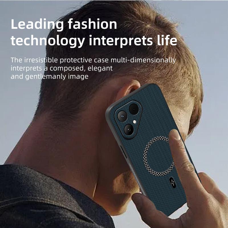 Pova 6 Pro Anti-Scratch Magnetic Phone Cover For Tecno Pova Curve 2 Shockproof Lens Protection Wireless Charging Case POP 10