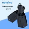 HOTDIVE GT100 Quick Release Adjustable Spring Dive Fins