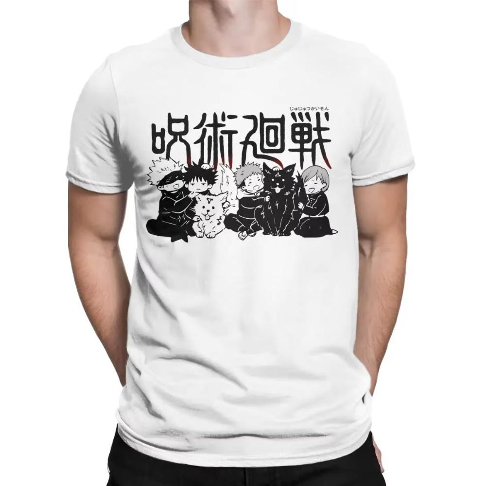 Men T-Shirts POMEL Fun Pure Cotton Tees Short Sleeve T Shirt Crewneck Clothing Plus Size