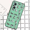 Cartoon Schnauzer Hund Für OPPO Reno 13 14 12 11 10 Pro 11F 12F 13F 14F 7 8 Lite 8T OPPO Find X5 X6 X8 X9 Pro Hülle