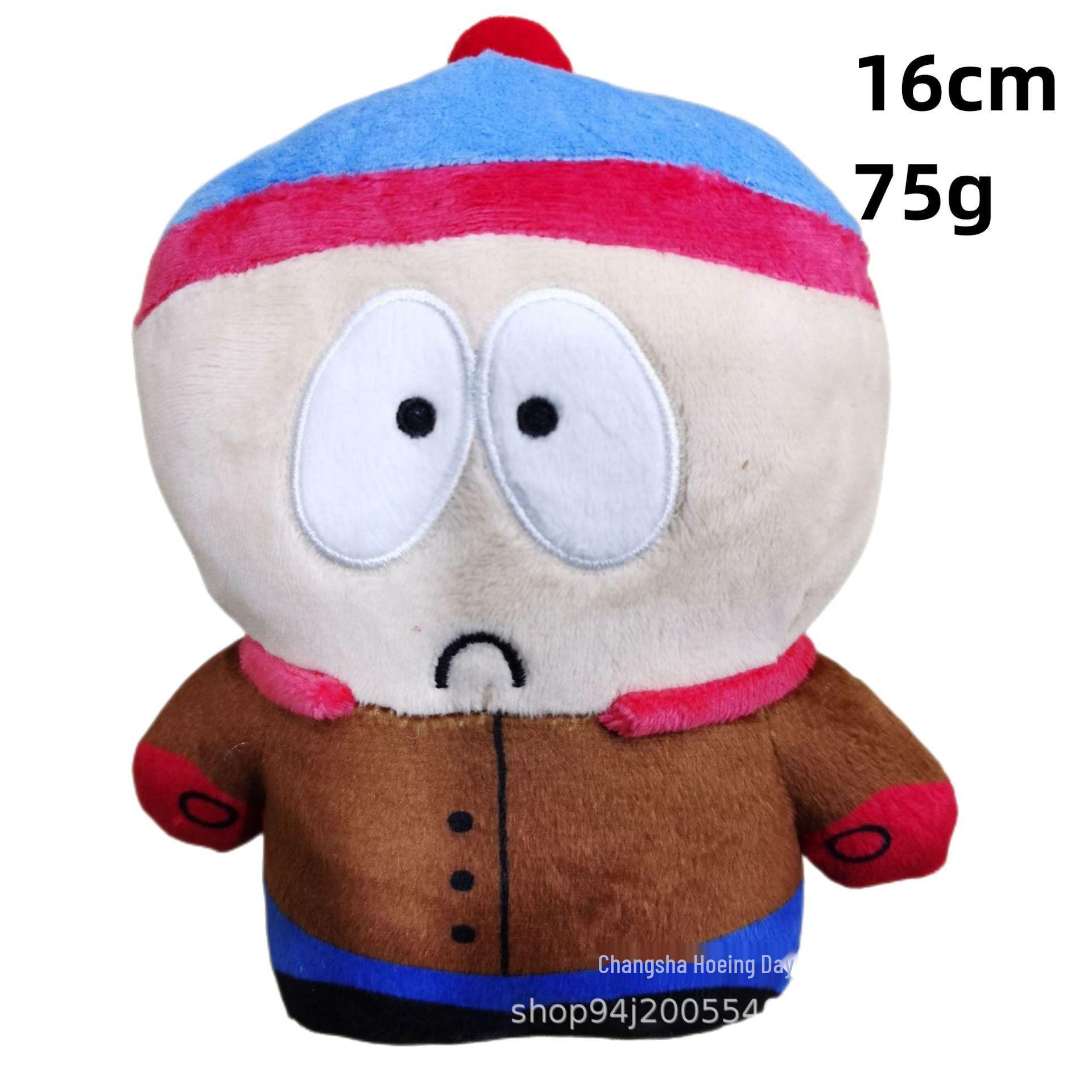 Набор Плюшевых Кукол Южный Парк - Картман, Кайл, Стэн, Кенни Группа - Милый и Веселый Стиль As shown