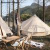 Quick-Setup Mountain Guest Mongolian Yurt Tent - Large Double-Layer Cotton, Rainproof & Sun-Protected for Outdoor Camping