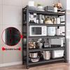 Multi-Layer Mobile Kitchen Storage Rack