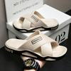 Herren Pantoffeln Bequeme Freizeit Badezimmer Pantoffeln Haus Innen und Strand Pantoffeln