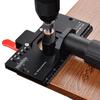 35MM Aluminum Alloy Drill Guide with Clamp Cabinet Hinge Kit Hole Jig for Doors Cabinets Hinges Mounting
