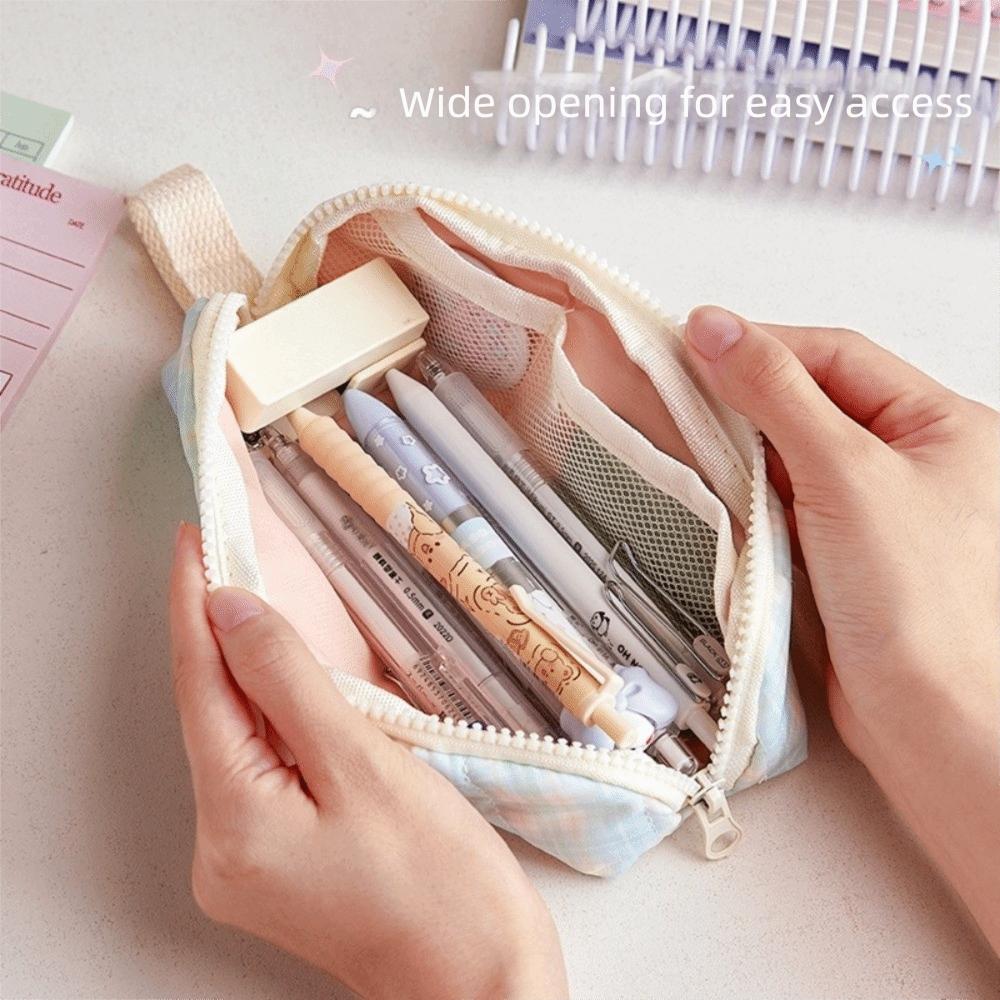 Multifunctional Pencil Case Large Capacity Stationery Bag Korean Style Pen Box  Students