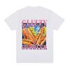 Glizzy Gobbler Funny Dog Meme Graphic T-shirt Men Women Humor Style Short Sleeve Tee Shirt Fashion Oversized Cotton T Shirts