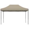 Vidaxl Fällbart Pop-Up Partytält, Taupe, 410X279X315 Cm