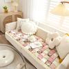 Ložnice Polštář na prošívanou pohovku Splétaná bavlna Polštář na pohovku Obývací pokoj Four Seasons Univerzální protiskluzový koberec s arkýřovým oknem Tatami Mat