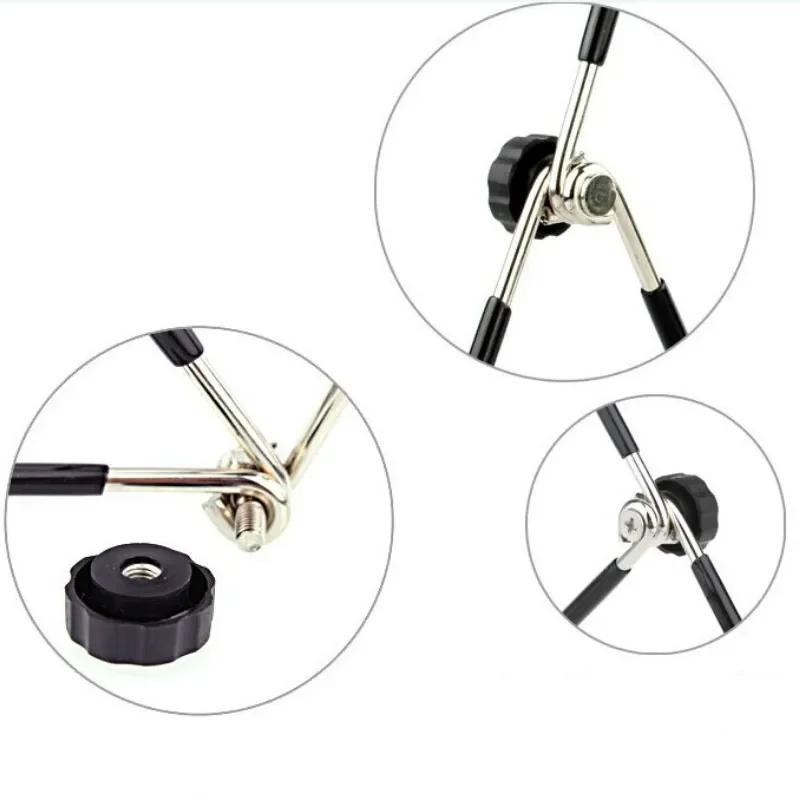Portable Metal Tablet Stand Mount Foldable Desk Flexible Phone Stand for iPad iPhone Samsung Xiaomi Universal Work Home Travel