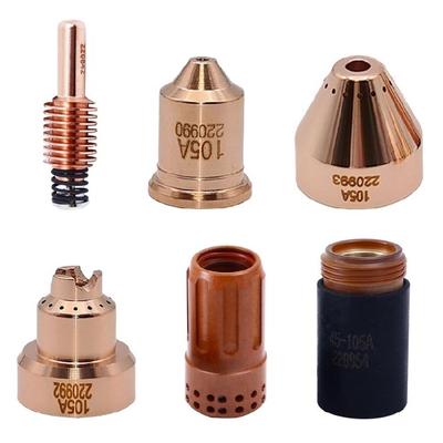 Brass Welding Nozzle Replacement Precisions 220842,220990,220993,220992,220994 For Plasma Cutting Systems