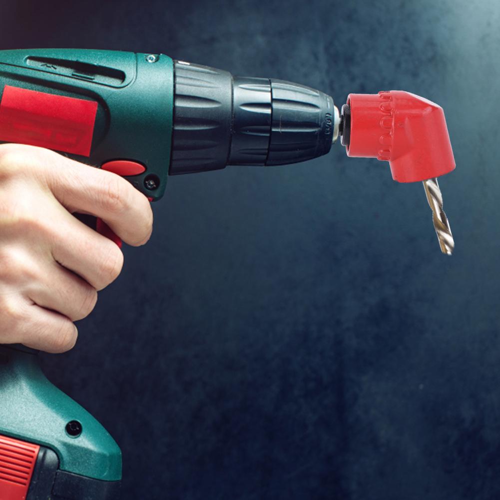 1/4 Inch Screwdriver Angled Bit Holder Right Angle Power Screwdriver Drill Attachment Drill Bits Screwdriver Socket Holder