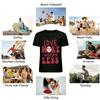 Love More Worry Less Slogan Print Casual Crew Neck T-Shirt Pure Cotton T-shirt