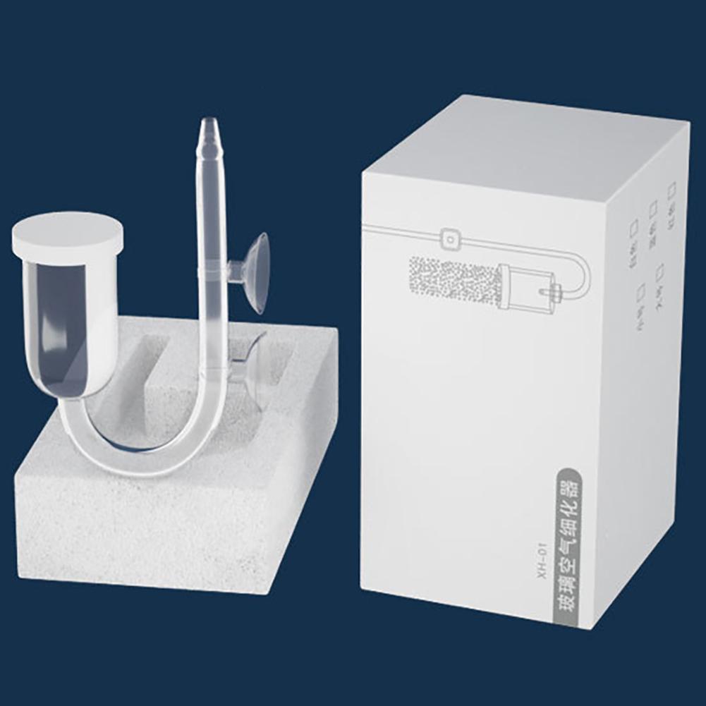 Aquarium Luftpumpe Stumm Sauerstoff-steigernden Kopf Fisch Tank Belüftung Refiner Sauerstoff Diffusor Air Stone Supplies