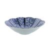 EAST Table Large Konseihana Blue Japanese Made In Microwave and Dishwasher Bowl, 23.5cm, (Dark Flower), Tableware, Japan, Safe, 23-051