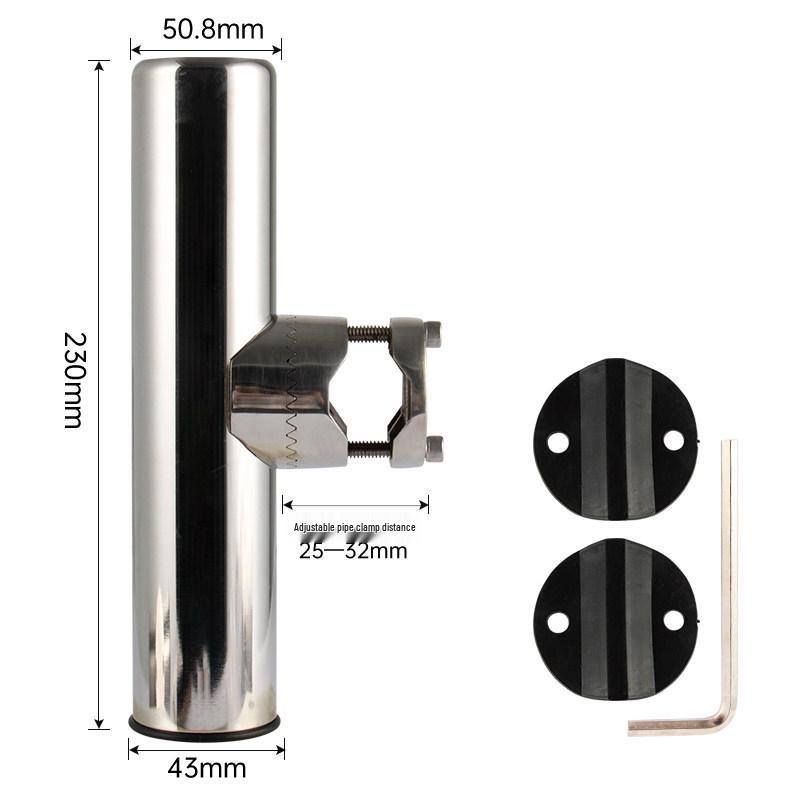 Stainless Steel Fishing Rod Holder for Boats and Yachts