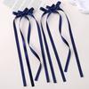 LOVEKIKI 2Pcs Long Tassel Hair Bow Hair Clips for Girl Lovely Ribbon Headwear Ins Party Ponytail Barrette Women Hair Accessories