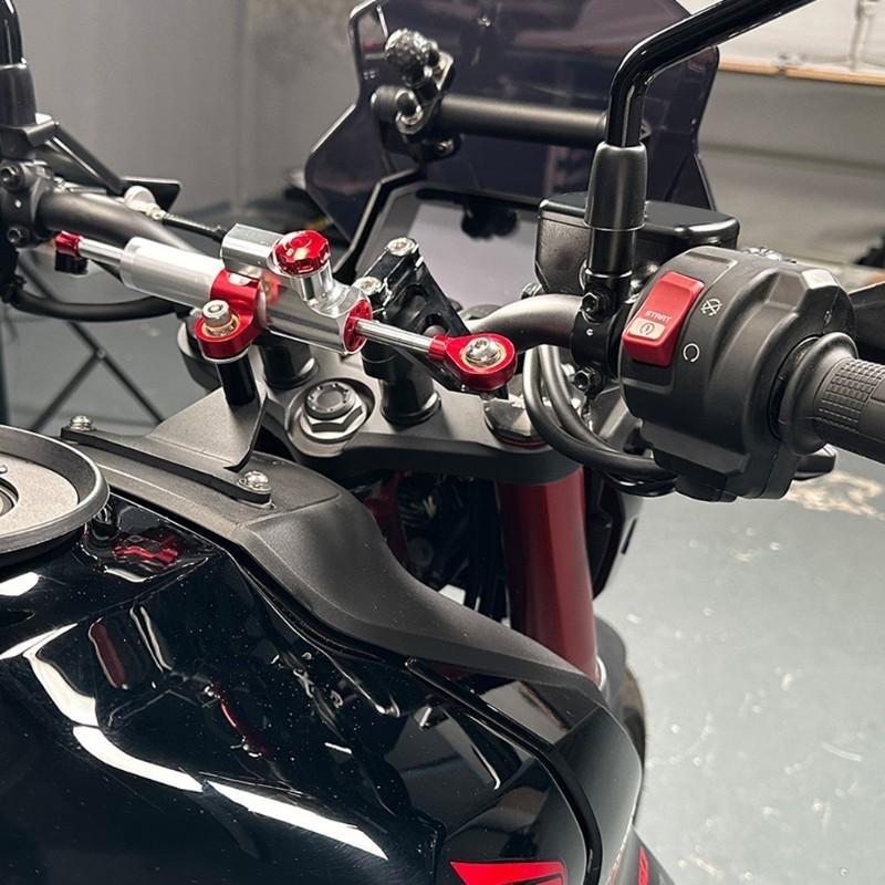 Motorcycle For Honda CB750 Hornet 750 -2025 Steering Damper Stabilizer Bracket Kit Black