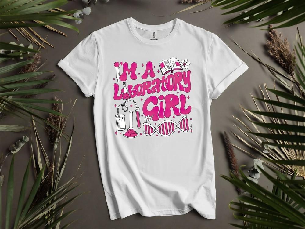 

I Am Laboratory Girl Lab Week 2025 Hoodie Tshirt Men Women Unisex AD1010 XL