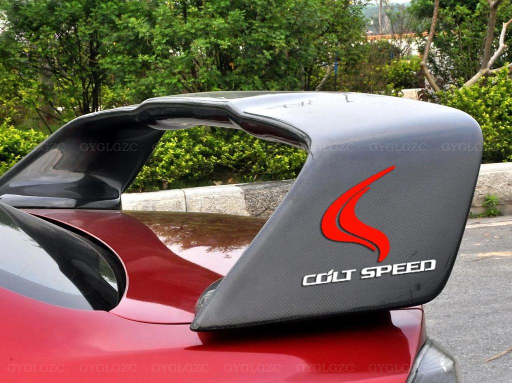 Mitsubishi COLT SPEED Side Window Sticker Rear Wing Pajero Delica D Lancer Lancer EX