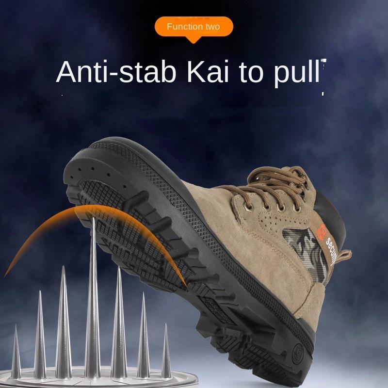 High Temperature Labor Insurance Shoes, Anti-piercing, Wear-resistant, Wear-resistant, Non-slip, Safety, Protective Shoes