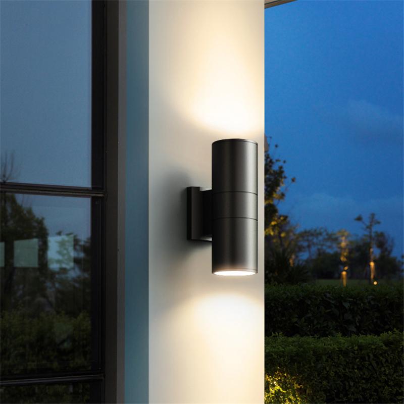 LED Outdoor Waterproof Wall Lamp Bedroom Living Room Aisle Corridor Wall Light Lighting Porch Garden Lamp Decorative Wall Sconce