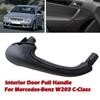Black Front Passenger Interior Door Pull Handle For Mercedes-Benz W203 C230 C280