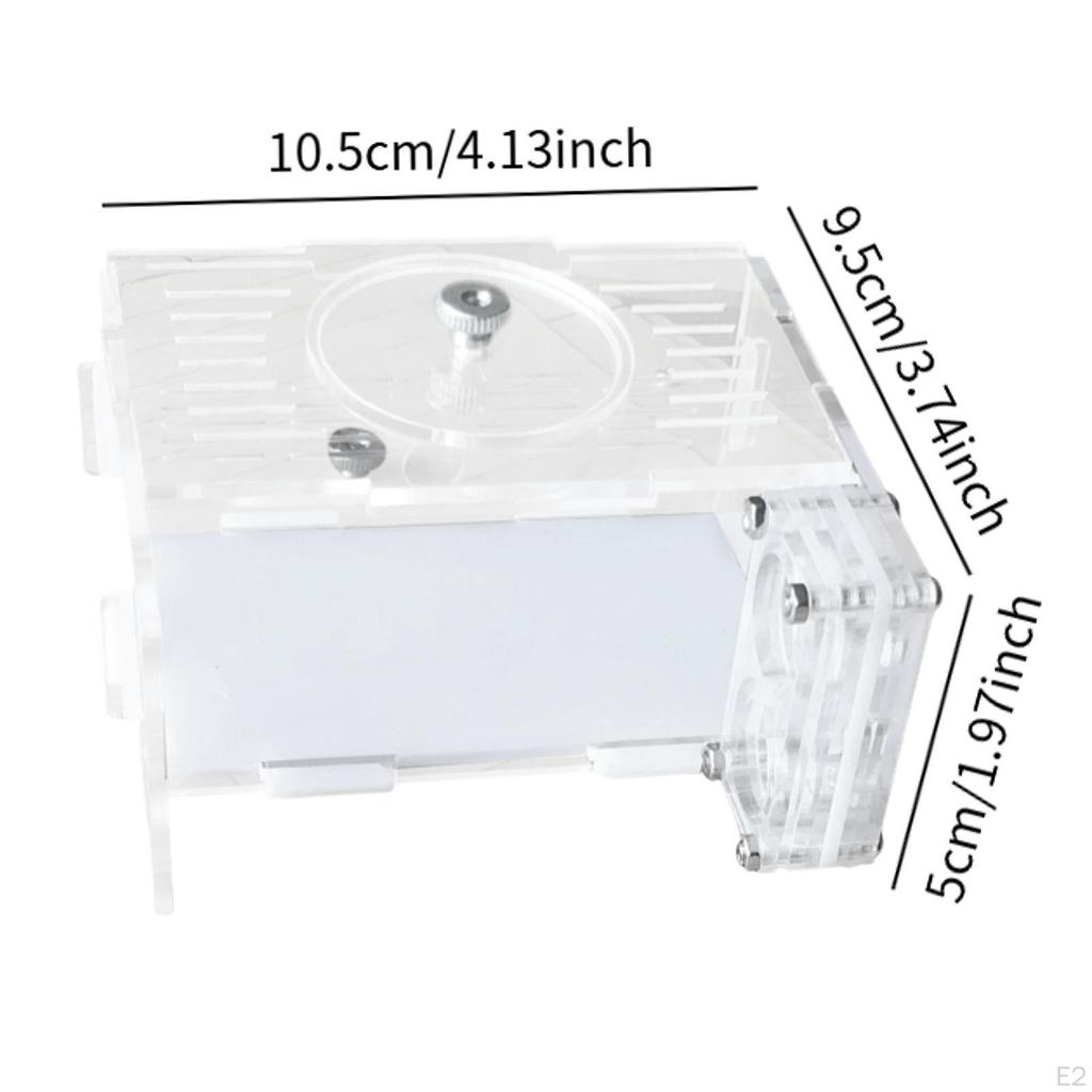 DIY Ameisenfarm Fabrik Ameisenhügel Emmet Transparent Kolonie Lernspielzeug für Wissenschaftliche