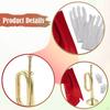 Standard Trumpet Musical Instrument with Gloves Bugle Brass for Exercise Training