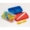 Skater Plarail 20 Bento Box with Seal Lid, Chopsticks, and Belt, 380ml, SSL4