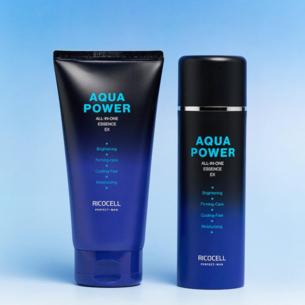 Ricocell Herren S Aqua Power All In One eSSence Set  150ml+170ml