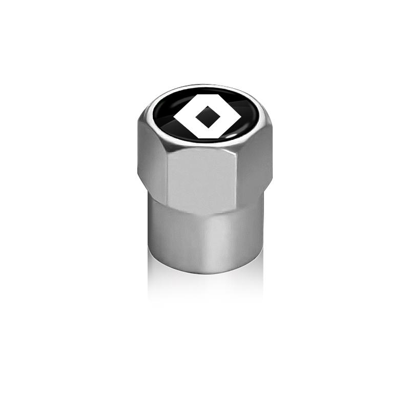 4Pcs Car Wheel Tires Bolt-in Valve Caps Badge Car Accessories For Renault Dacia Clio Laguna 2 Megane 2 3 Duster Logan Captur