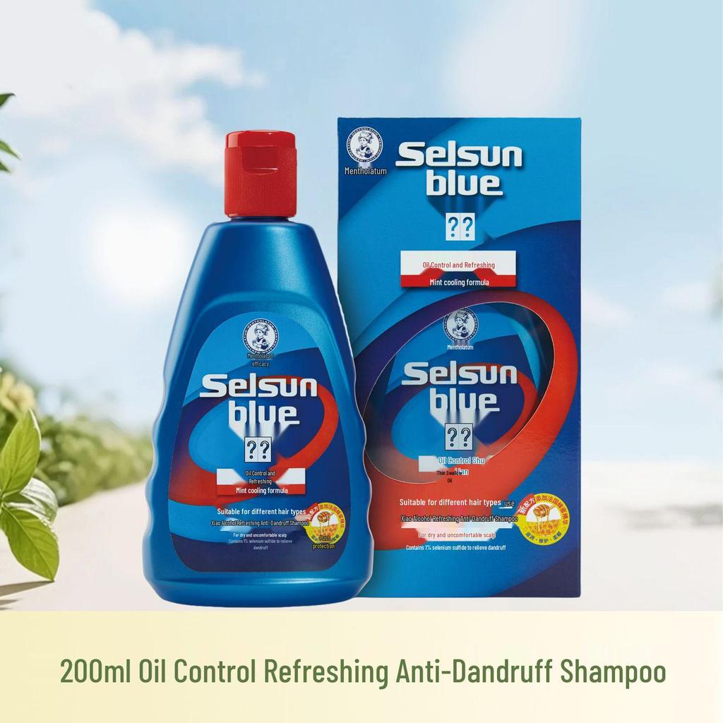 Dashing Multi-Effect Men's Anti-Dandruff Shampoo with Selenium Sulfide - Oil Control & Refreshing Fragrance