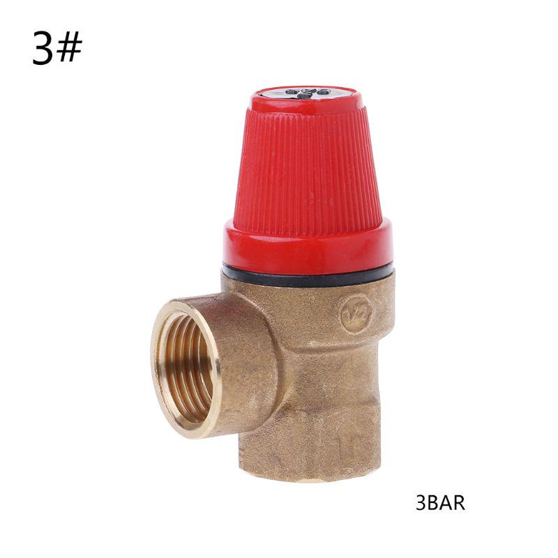 Brass Safety Valve Drain Relief Swithch For Solar Water Heater Double Inner Wire Dropship