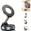 Supporto Magnetico Forte per Telefono da Auto Design Pieghevole Regolabile a 360° Supporto a Ventosa per Auto/Scrivania/Bagno/Uso Universale