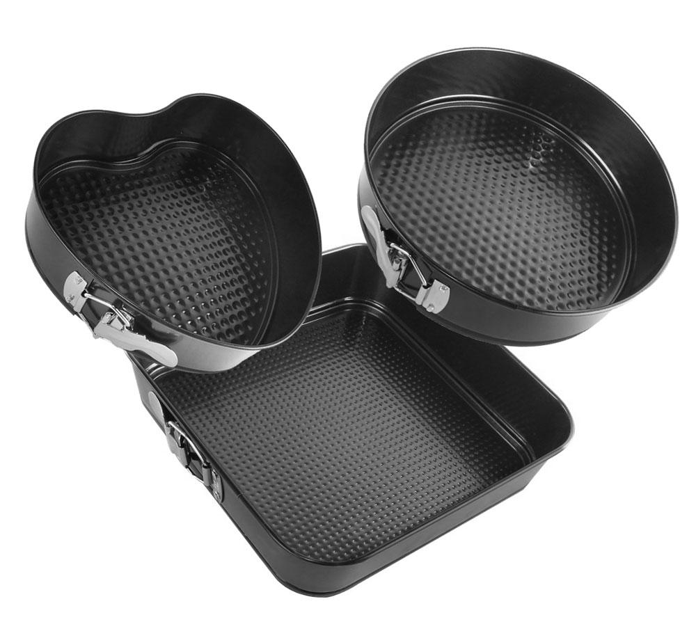 Zestaw tortownic blaszanych Non-stick 3 ele. KLAUSBERG KB-7184