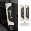 BQVLT1 Car Seat Belt Shoulder Cover Protection Pads Safety Belt Accessories For Alfa Romeo GT Stelvio F1 Brera Volante Tonale Gloria
