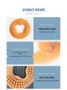 Silicone Face Down Pillow - Round Massage Cushion for Salon