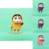 Raincoat Crayon Shinchan Pvc Collectible Figure With Heart Shape Design For Anime Fans