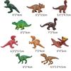 Dinosaur Toys for Kids 3-5, 10 PCS Realistic Plastic Dinosaur Figure Toy Set Including T-Rex, Stegosaurus, Spinosaurus, Ideal Gift for Toddle