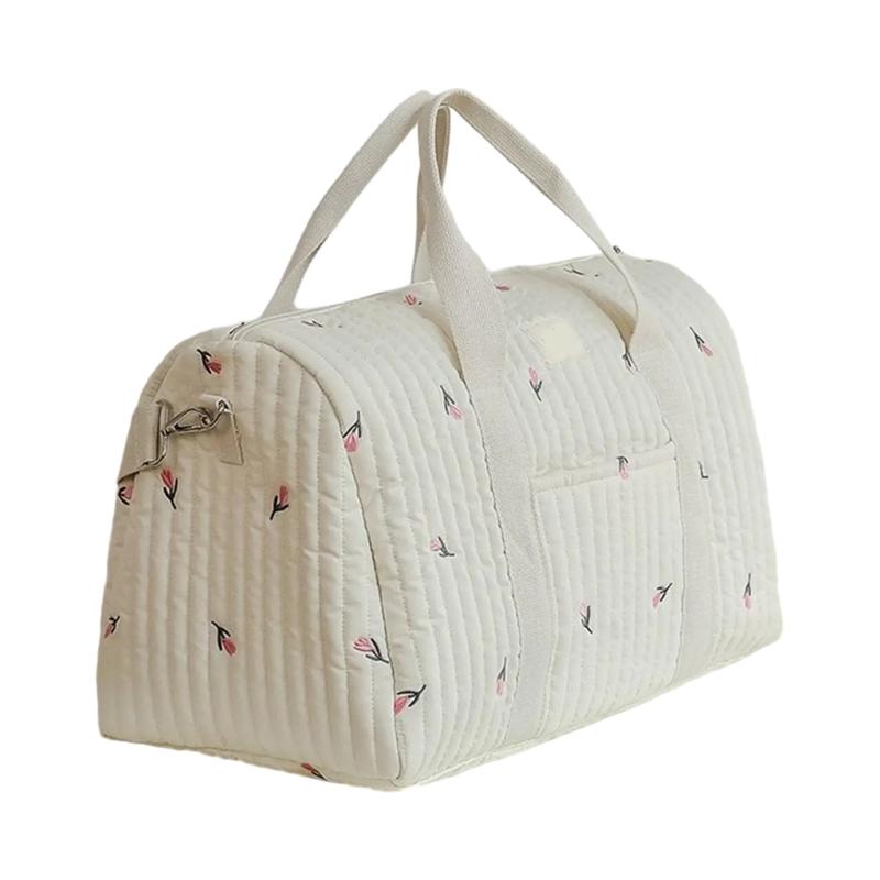 

Multifunctional Mummy Bag Diaper Shoulder Bag Large Capacity for Baby Essential Stylish Modern Women Handbag