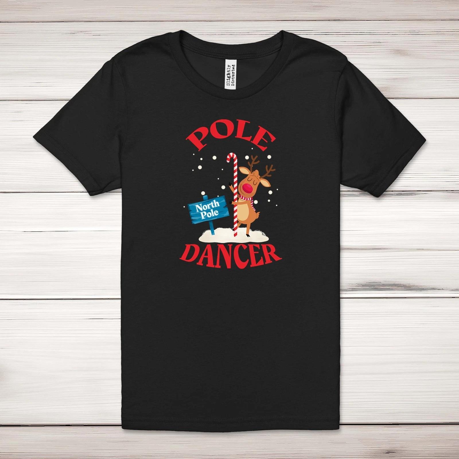 North Pole Dancer Adult T-Shirt 2XL